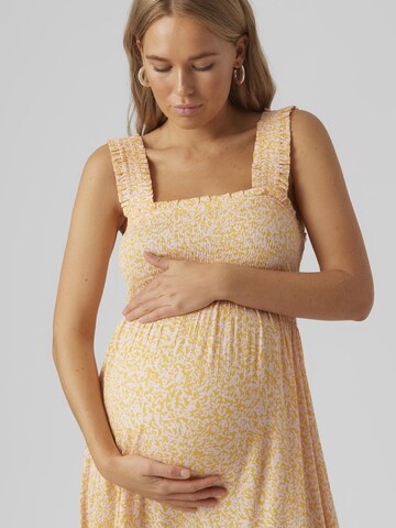Vero Moda Maternity Jurk in Geel