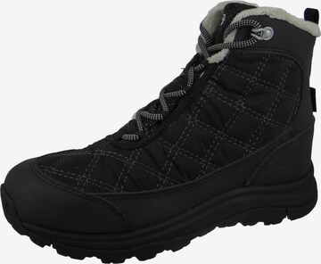 KEEN Lace-Up Boots in Black: front