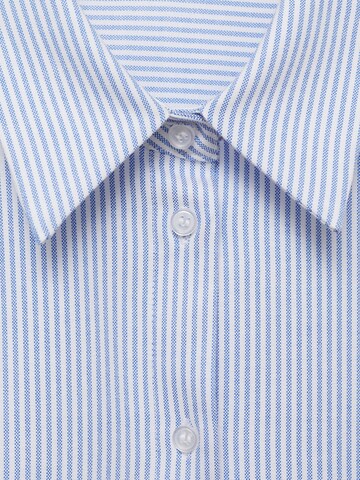 MANGO Blouse 'JUANY' in Blauw