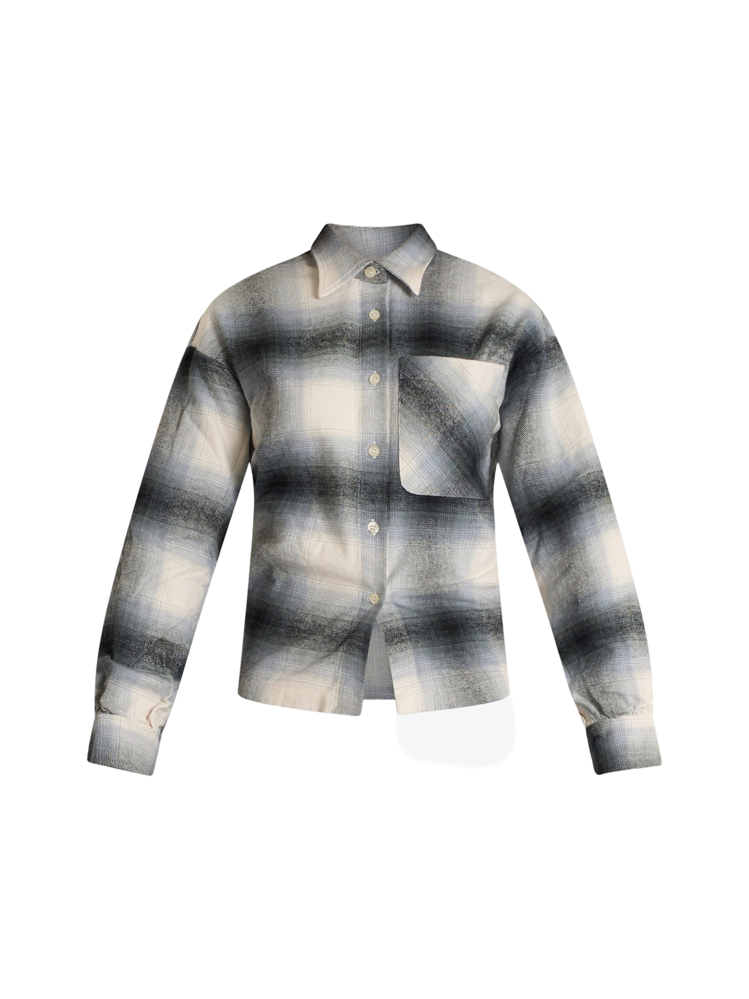 AMISH Blouse in Grijs: voorkant