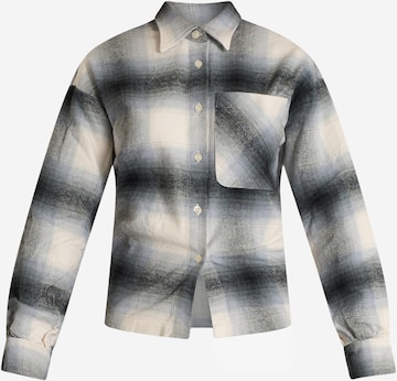 Chemisier AMISH en gris : devant
