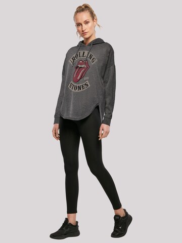 F4NT4STIC Sweatshirt 'The Rolling Stones Rockband Tour '78 Black' in Grau