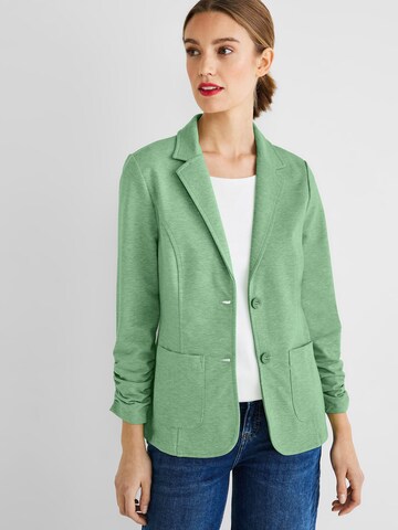 STREET ONE Blazer in Grün: predná strana