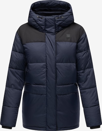 Giacca invernale 'Wikesh' di Ragwear in blu: frontale