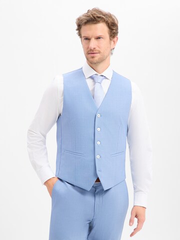 HECHTER PARIS Suit Vest in Blue: front