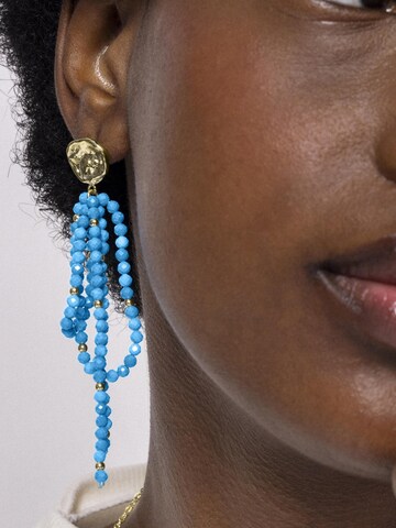 Luxenter Ohrringe 'Fawya'‌‌‌‌‌‌‌‌‌‌ in Blau