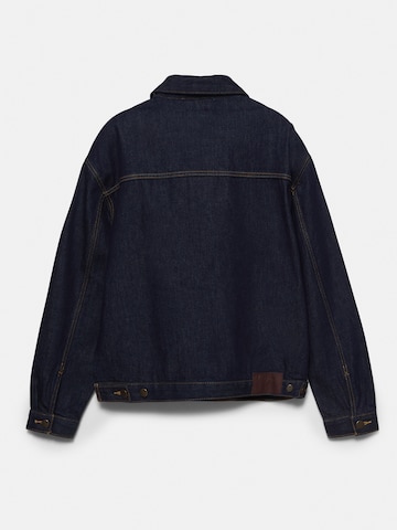 Pull&Bear Between-Season Jacket in Blue