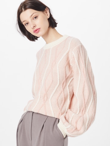 SECOND FEMALE Sweater 'Calla' in Pink: front