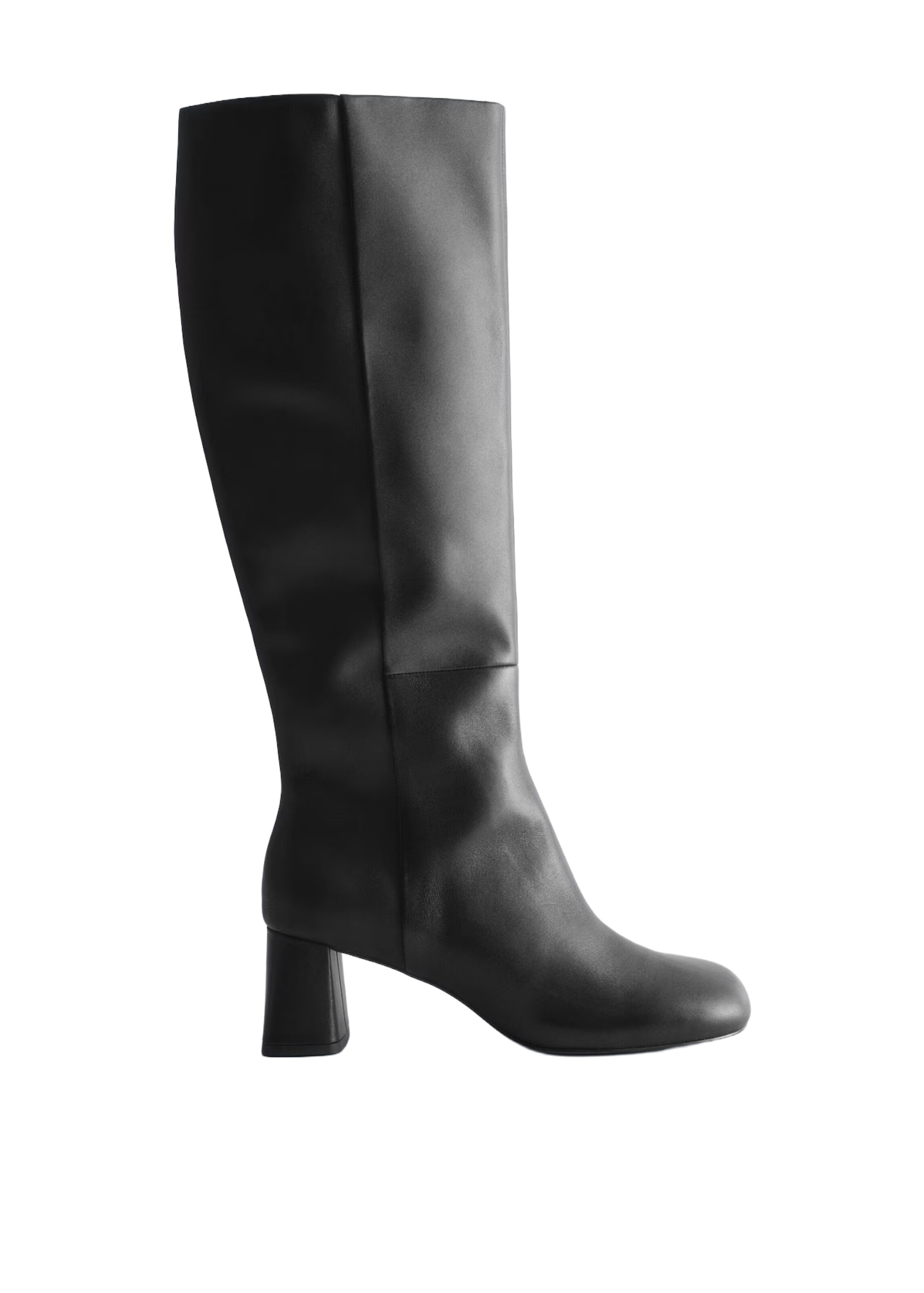 & Other Stories Bottes en 36 en noir, Vue avec produit