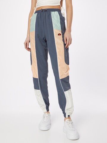 ELLESSE Tapered Trousers in Blue: front