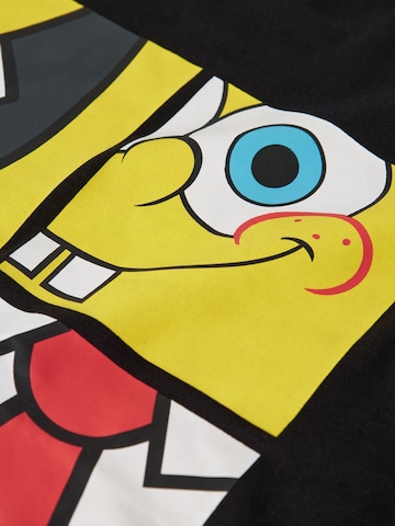 T-Shirt 'SpongeBob' NAME IT en noir