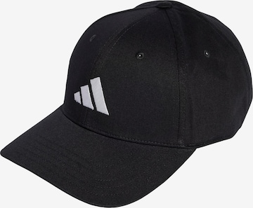 Șapcă sport 'New Logo Baseball' de la ADIDAS PERFORMANCE pe negru: față