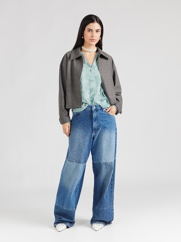 ONLY Blouse 'ONLTESSA ELIZA' in Groen