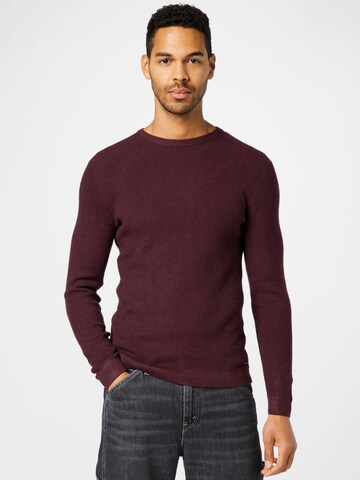 Pullover di TOM TAILOR in rosso: frontale