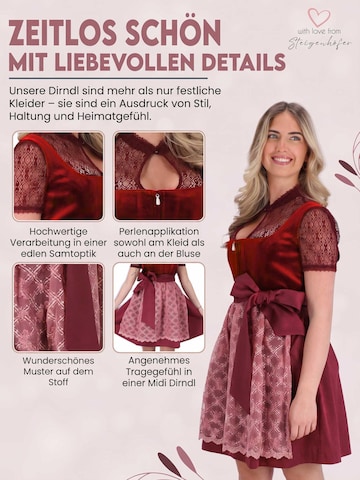 Steigenhöfer Dirndl 'Franziska' in Red