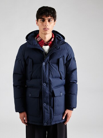 TOMMY HILFIGER - Parca de invierno 'ESSENTIAL ROCKIE' en azul: frente