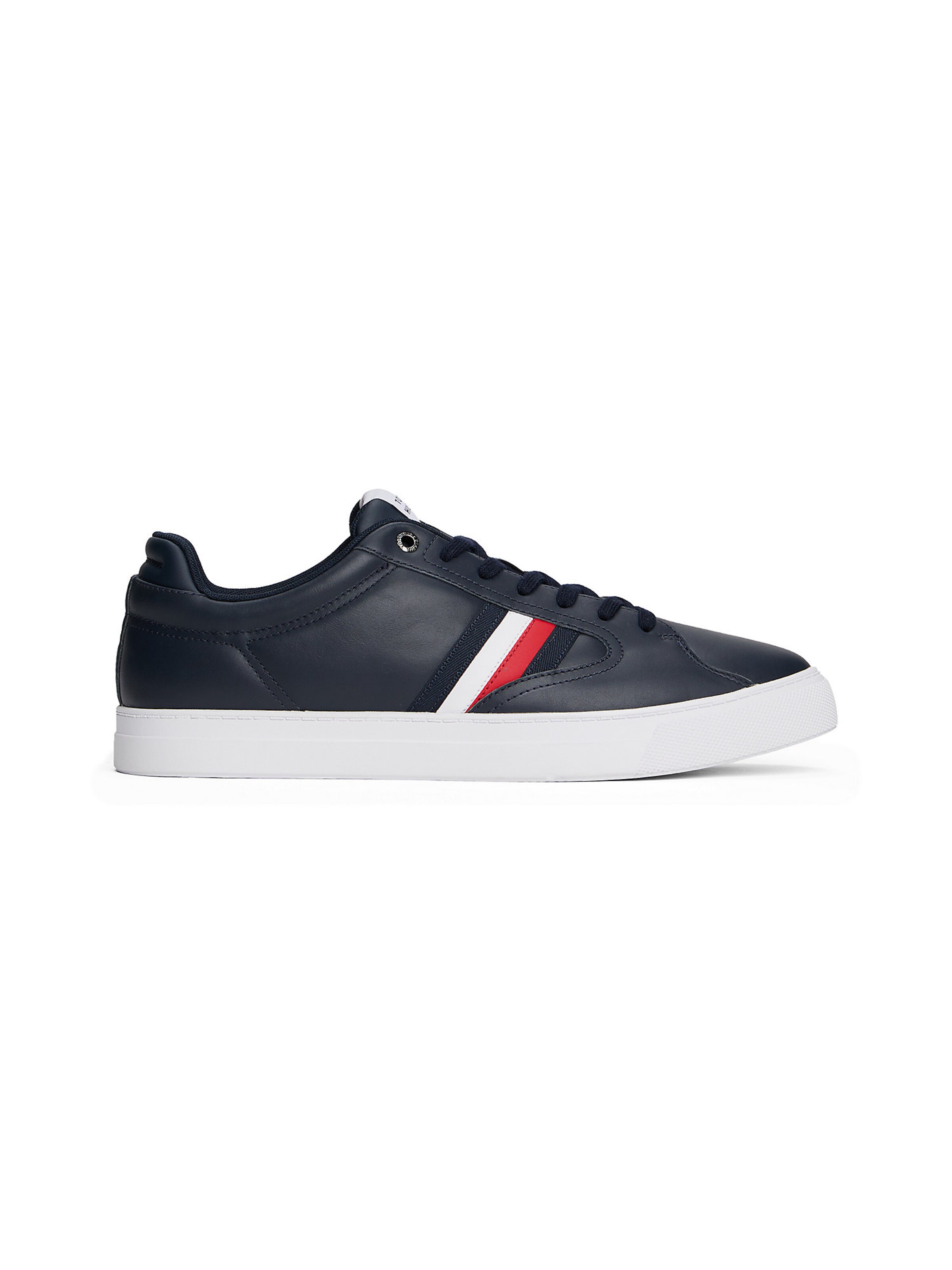 TOMMY HILFIGER Sneaker 'Icon Signature Tape Court' in Blau