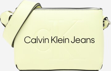 Calvin Klein Jeans Τσάντα ώμου σε κίτρινο