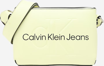 Calvin Klein Jeans Чанта с презрамки в жълто