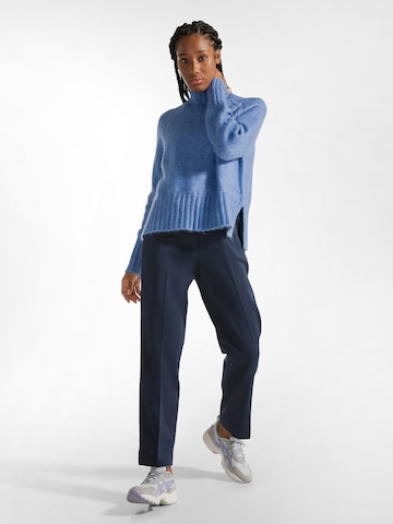 DEHA Slim fit Trousers in Blue: front