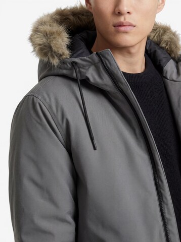 JACK & JONES Talviparka 'JJCHARLIE' värissä harmaa
