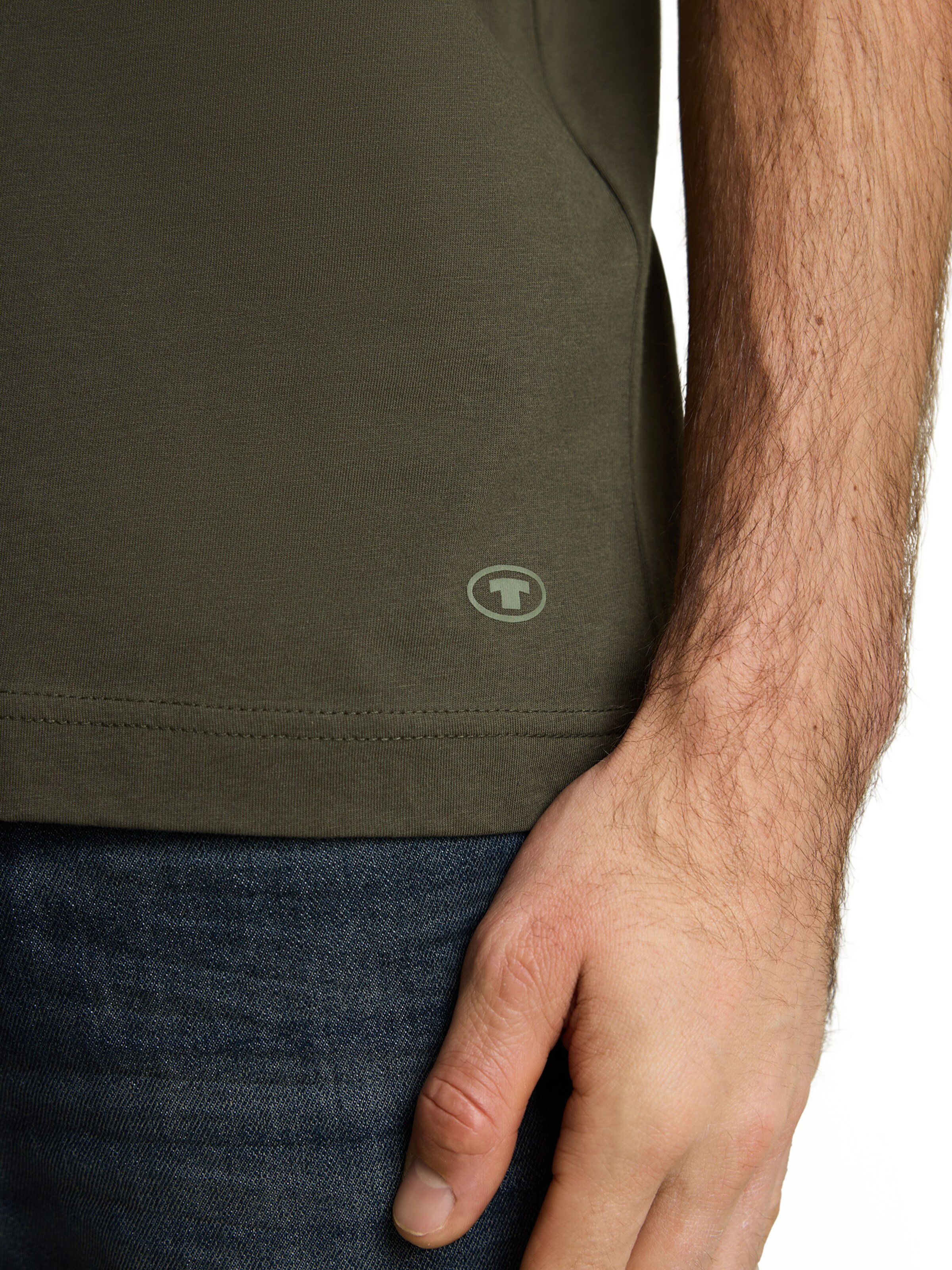 TOM TAILOR Shirt in Green