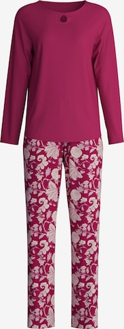 CALIDA Pajama 'Sweet Dreams' in Purple: front