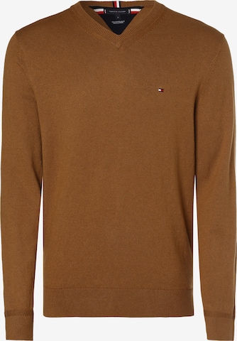 TOMMY HILFIGER Sweater in Brown: front