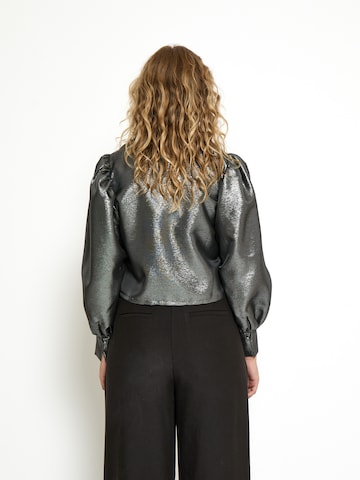 DESIRES Overgangsjakke 'Lou' i sølv