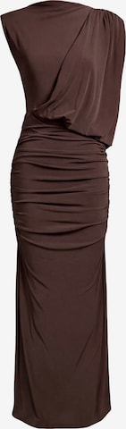 OBJECT - Vestido en marrón: frente
