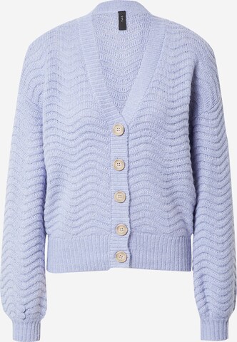 Y.A.S Knit cardigan 'BETRICIA' in Blue: front
