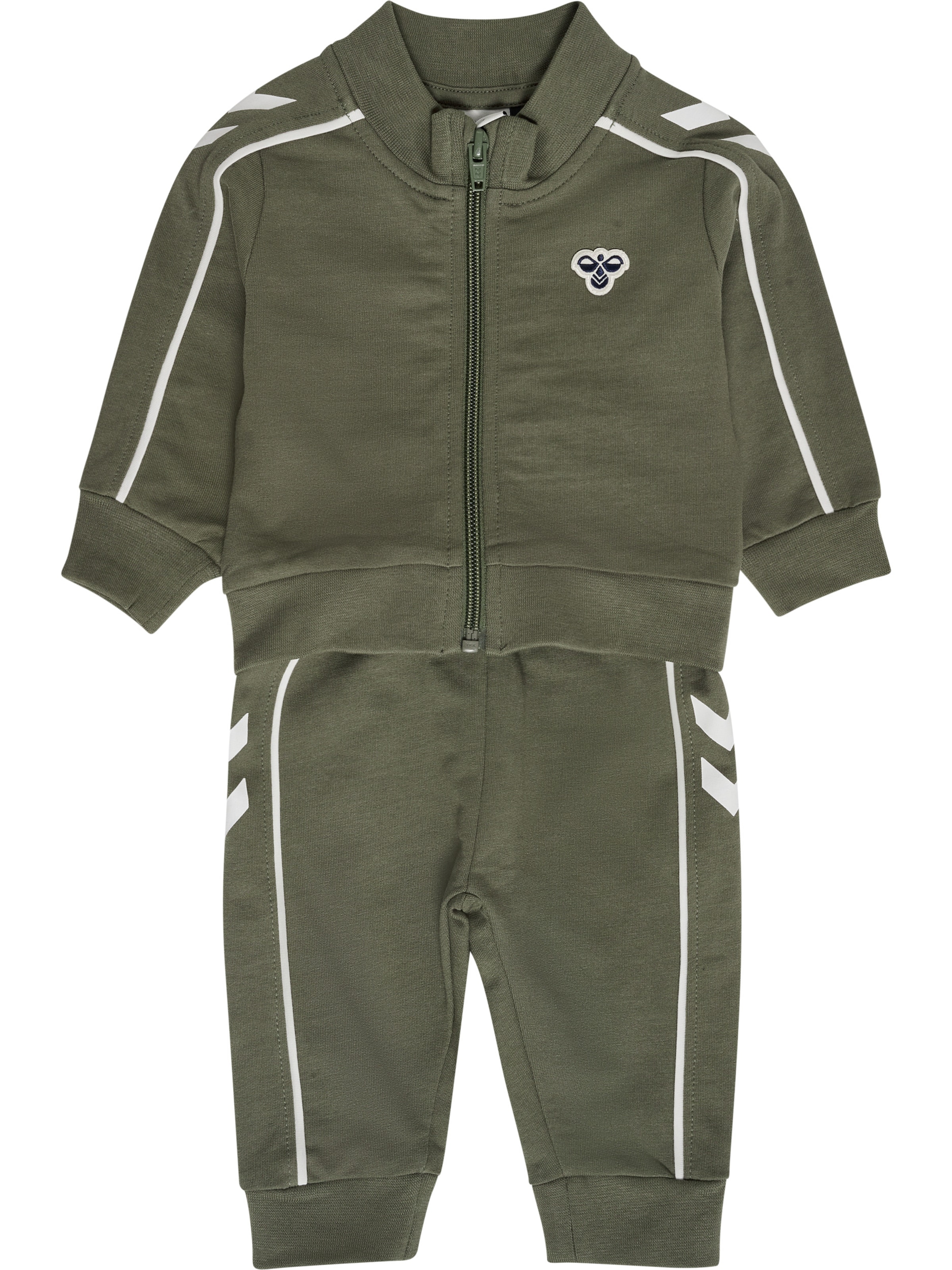 Hummel Joggingdragt i grøn: forside