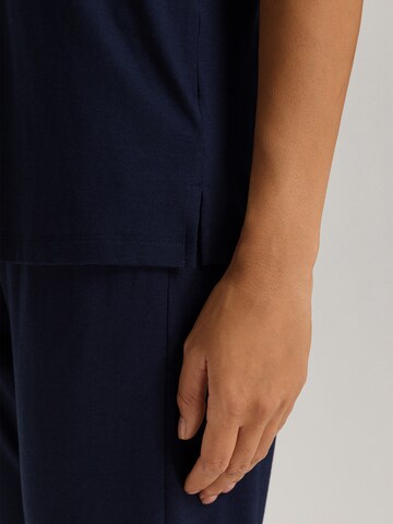 Hanro Shirt 'Sleep & Lounge' in Blue