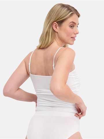 Bamboo basics Top 'Vera' in White
