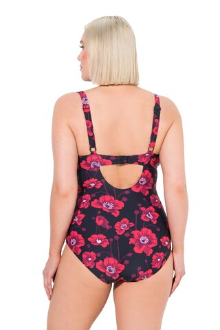 Ulla Popken Push-up Badpak in Roze