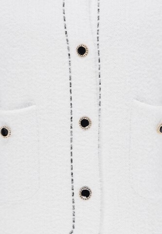 Cardigan myMo ESSENTIALS en blanc