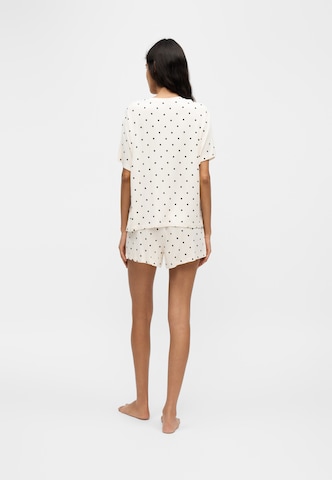 Hunkemöller Short Pajama Set in Beige