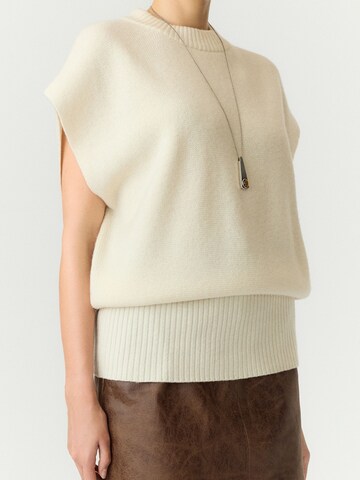 YAS Pullover 'YASEsli' i beige