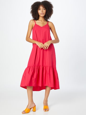 Sisley - Vestido de verão em rosa: frente
