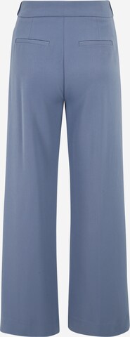 b.young Wide leg Trousers with creases 'ESTALE' in Blue