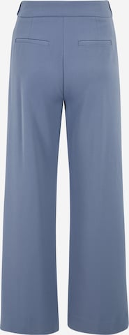 b.young Wide leg Pleated Pants 'ESTALE' in Blue