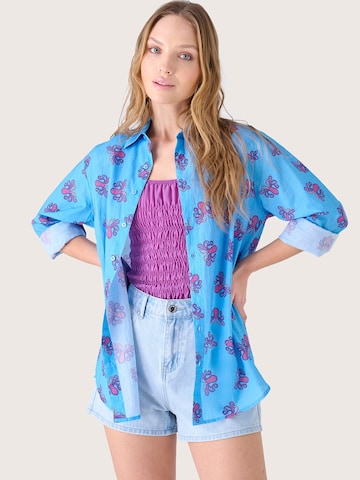 Camomilla Blouse 'Crissie' in Blauw: voorkant