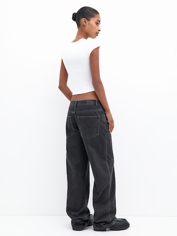 Pull&Bear Majica | črna barva