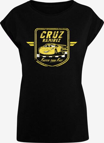 ABSOLUTE CULT T-Shirt 'Cars - Cruz Ramirez' in Schwarz: predná strana
