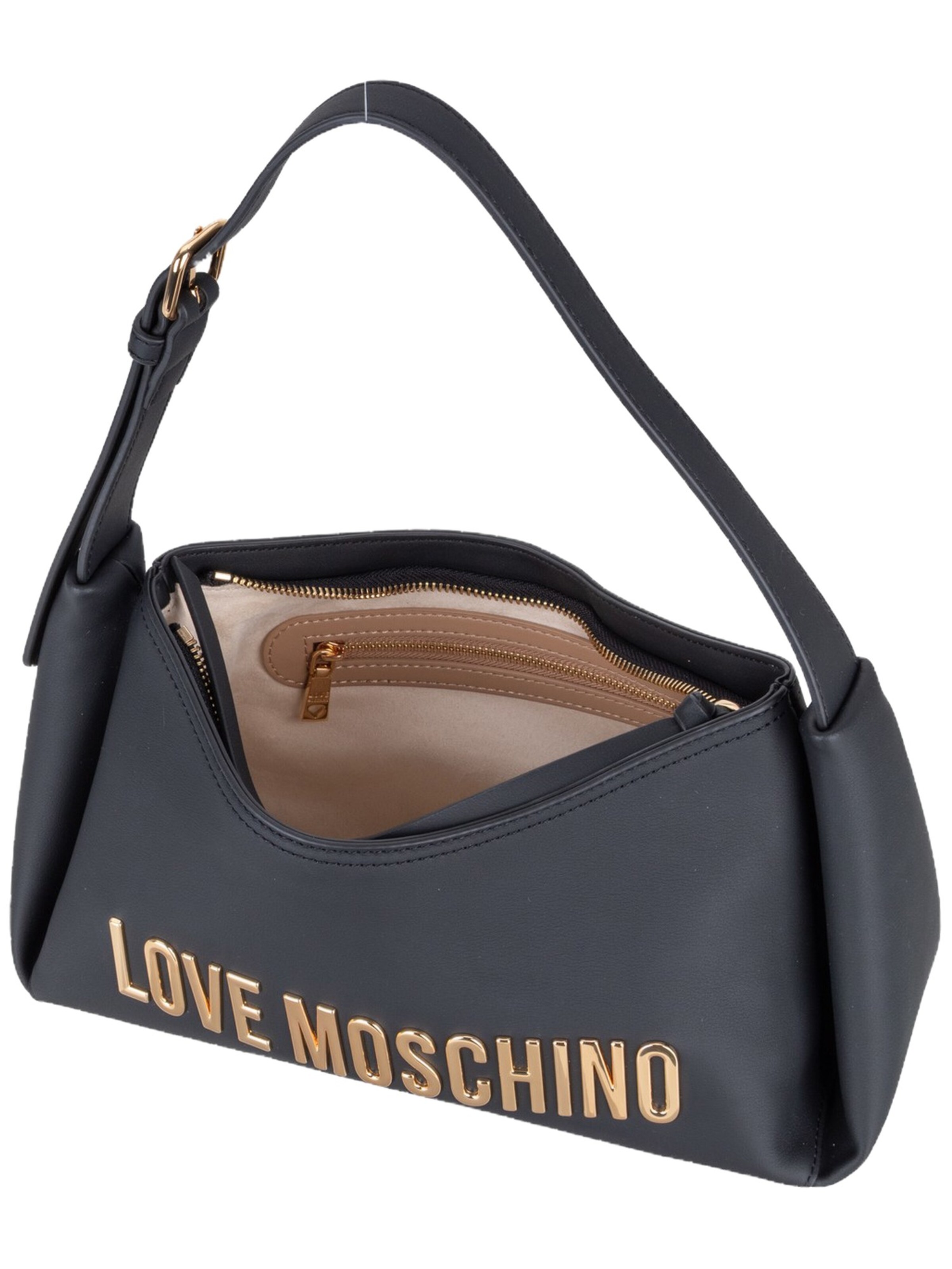 Love Moschino Shoulder Bag ' Bold Love ' in Black