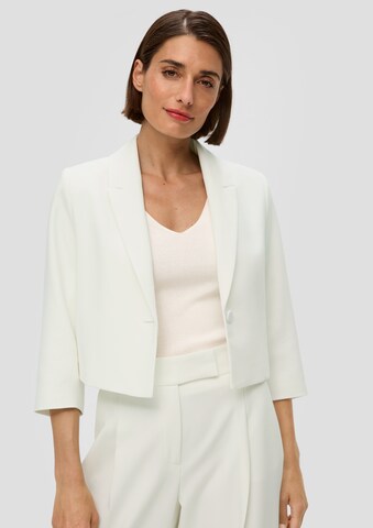 s.Oliver BLACK LABEL Blazer in White: front