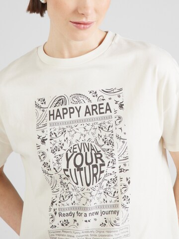 T-shirt QS en beige