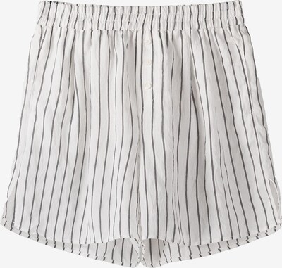 Bershka Shorts in schwarz / weiß, Produktansicht