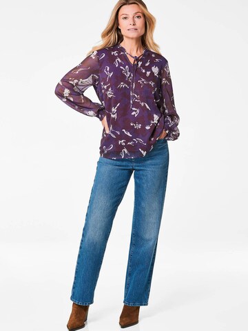 Goldner Blouse in Purple
