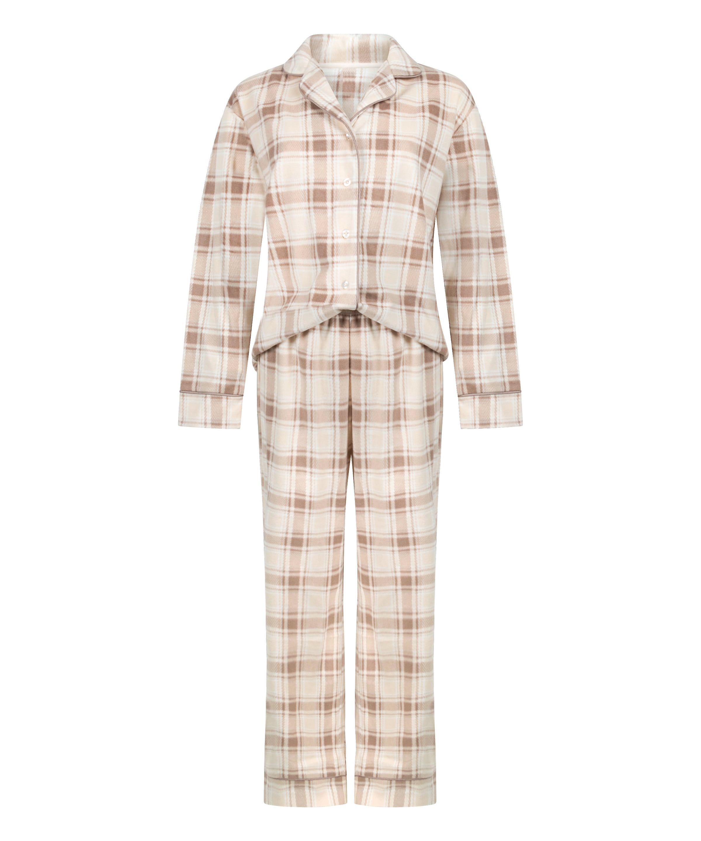Hunkemöller Pyjama in Beige: voorkant